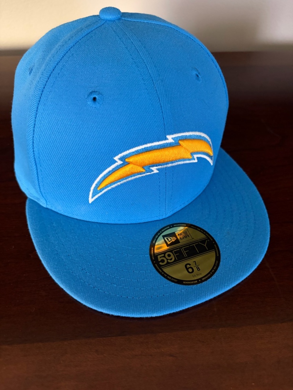 New Era Bright Blue and Yellow 59FIFTY Fitted Cap